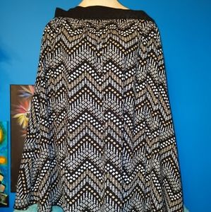 XL LLR Lola Skirt Black & White